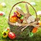 Bunny Easter Woven Basket for Party Favors, Handmade Wicker Rattan Easter Candy Eggs Baskets for Kids, Cute Rabbit Picnic Hamper for Easter Egg Hunt Party Gifts Toy Storage